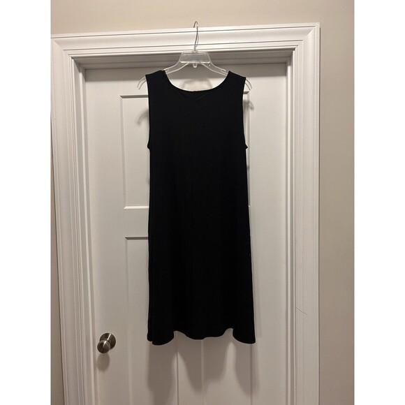 ZENANA Summer Flared Dress Sleeveless with Side Pockets Knee Length Pullover - Picture 4 of 4